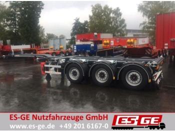 Container transporter/ swap body semi-trailer D-TEC 3-Achs-Containerchassis