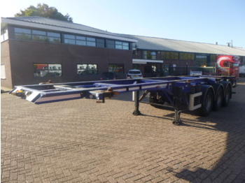Container transporter/ swap body semi-trailer Dennison 3-axle container trailer 20-30-40-45 ft