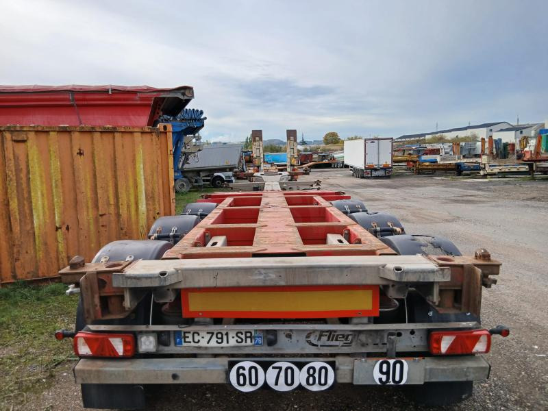 Container transporter/ Swap body semi-trailer Fliegl