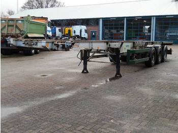 Container transporter/ swap body semi-trailer Fruehauf 3-axle container trailer 20-30-40 ft