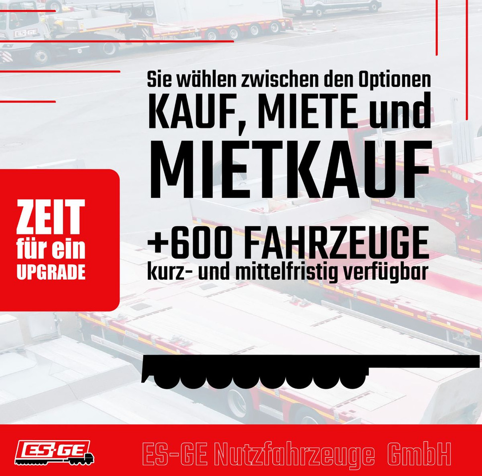 Container transporter/ Swap body semi-trailer Krone Box Liner 3-Achs-Containerchassis 20'