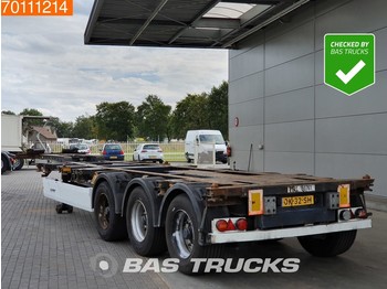 Container transporter/ swap body semi-trailer Krone SD 2x20-1x30-1x40-1x45 ft 3 axles 2x Ausziehbar Extending-Multifunctional-Chassis