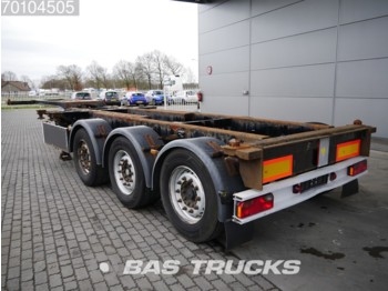Container transporter/ swap body semi-trailer M&V Euro 902K Liftachse 2x Ausziehbar Extending-Multifunctional-Chassis