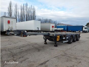 Container transporter/ Swap body semi-trailer  Ostatní D-Tec FT-43-03 V Flexitrailer tříosý