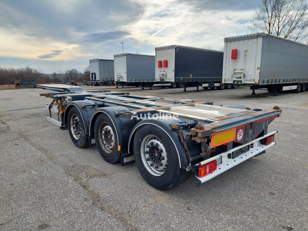 Container transporter/ Swap body semi-trailer Ostatní D-Tec FT-43-03 V Flexitrailer tříosý