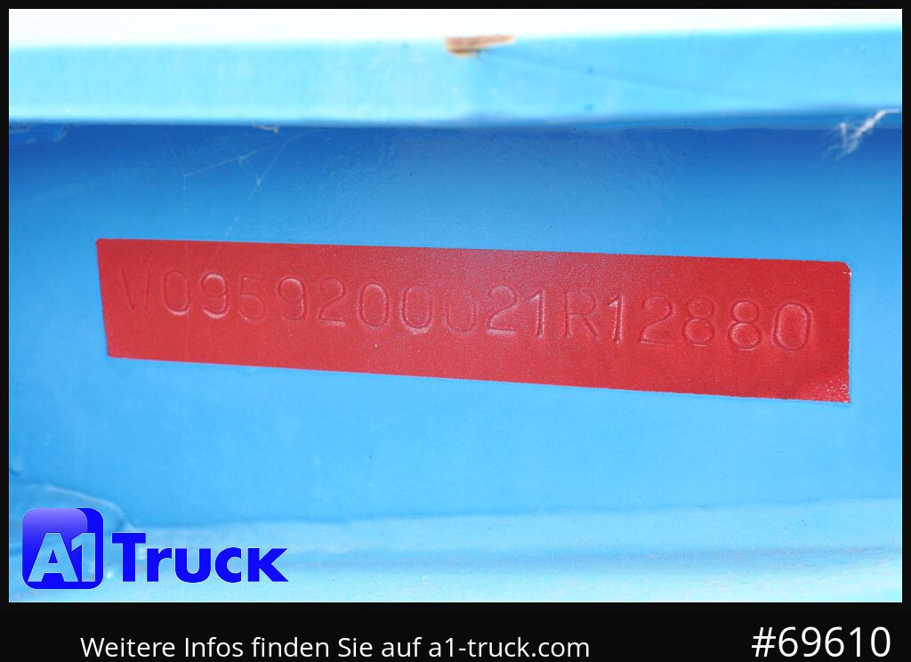 Container transporter/ Swap body semi-trailer ROHR RSW C 38 CO, ADR, Alufelgen,