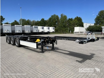 container transporter/ swap body semi-trailer SCHMITZ Auflieger Containerfahrgestell Standard
