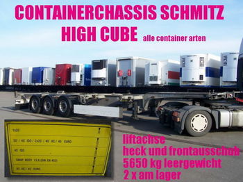 Schmitz SCF 24 G / HIGH CUBE 20/30/40/45 2x vorhanden - Container transporter/ Swap body semi-trailer