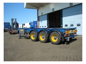 Van Hool wisselbare opbouw - Container transporter/ Swap body semi-trailer