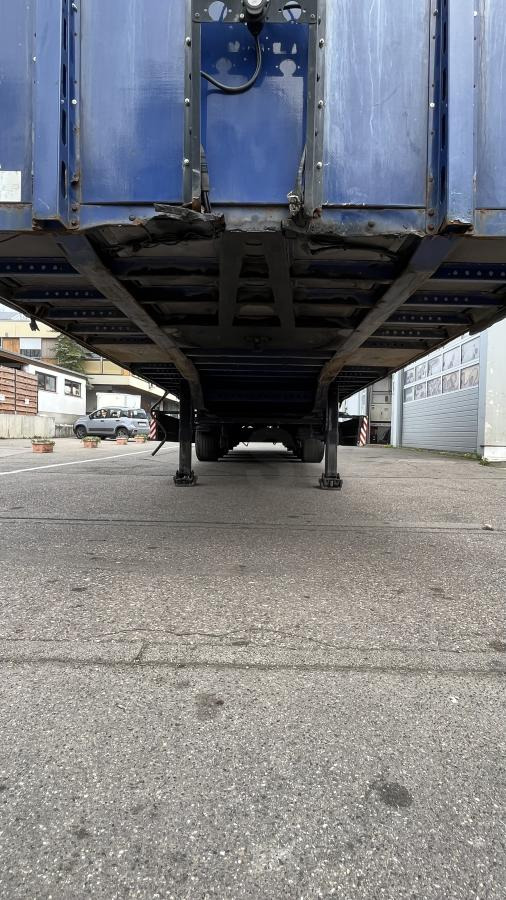 Curtainsider semi-trailer Berger 2 x MEGA LIGHT Tautliner Hubdach TÜV NEU!  Liftachse