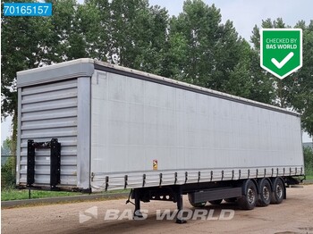 CIMC SG03 3 axles Hubdach Edscha SAF - curtainsider semi-trailer