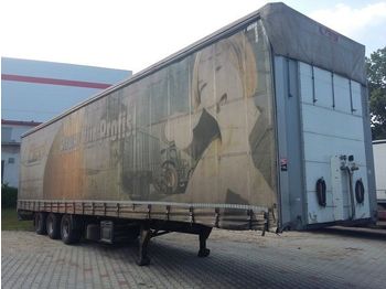 Curtainsider semi-trailer Fliegl Gardine Mega Hubdach