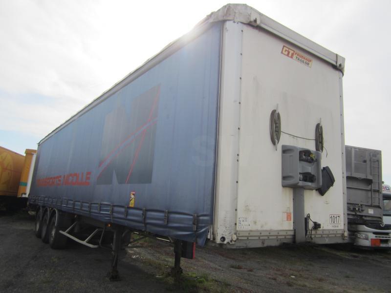 Curtainsider semi-trailer Fruehauf