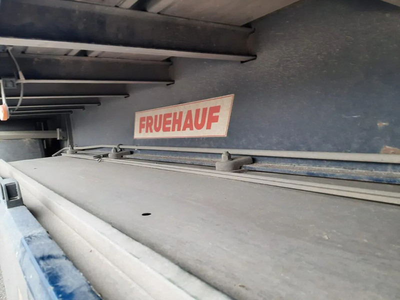 Curtainsider semi-trailer Fruehauf 3 axles BPW