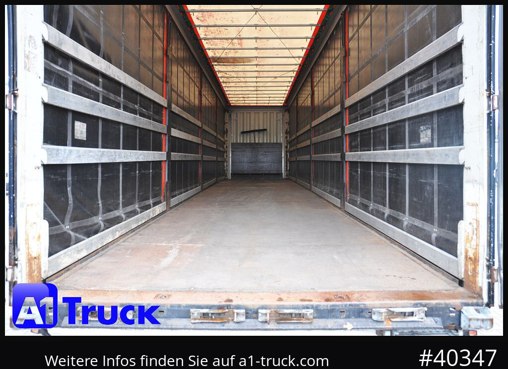 Curtainsider semi-trailer KRONE SD, Mega, BPW , Hubdach, Scheibenbremse
