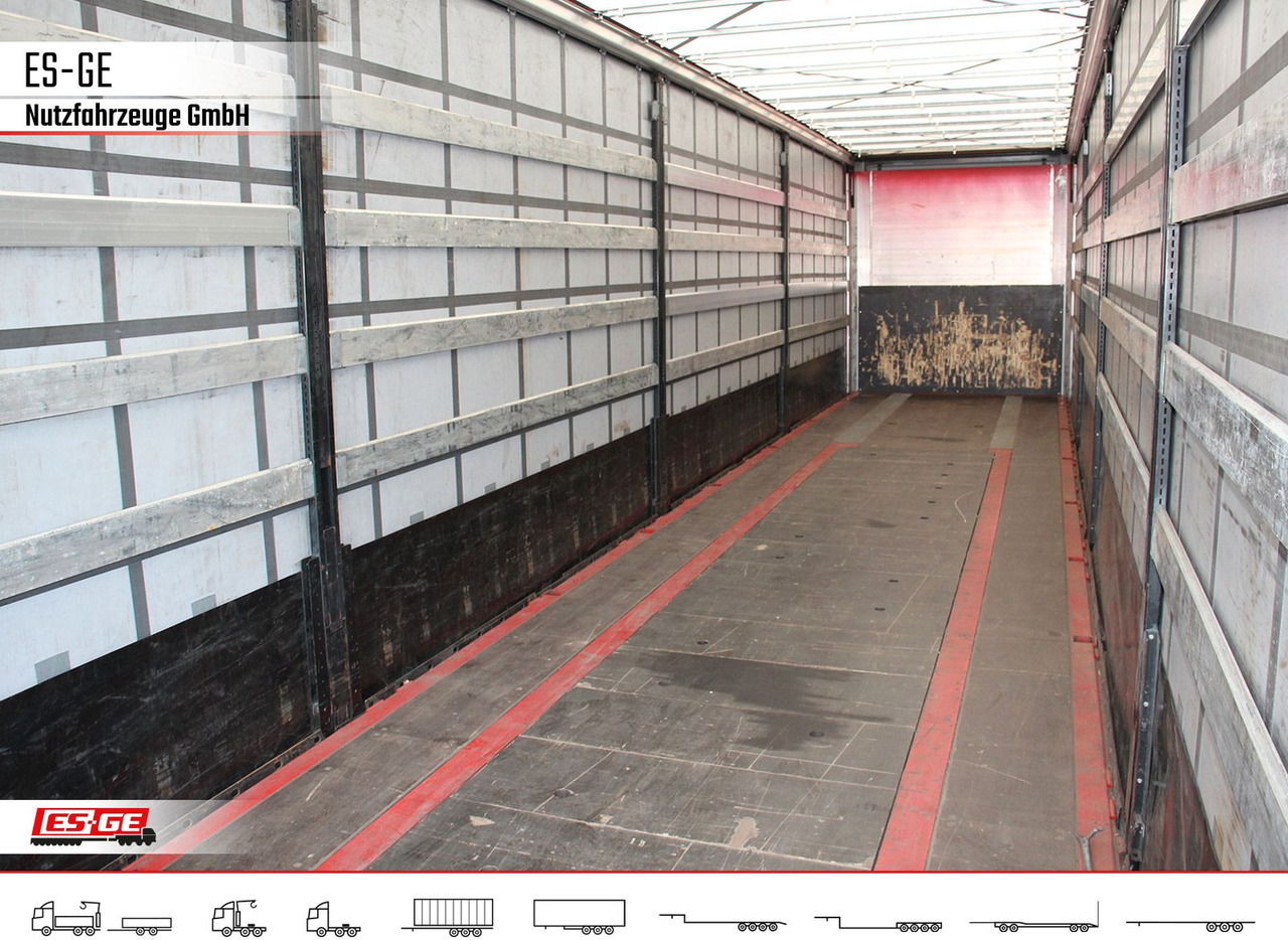 Curtainsider semi-trailer Kögel 3-Achs-Cargo-Coil-Pritschensattelanhänger