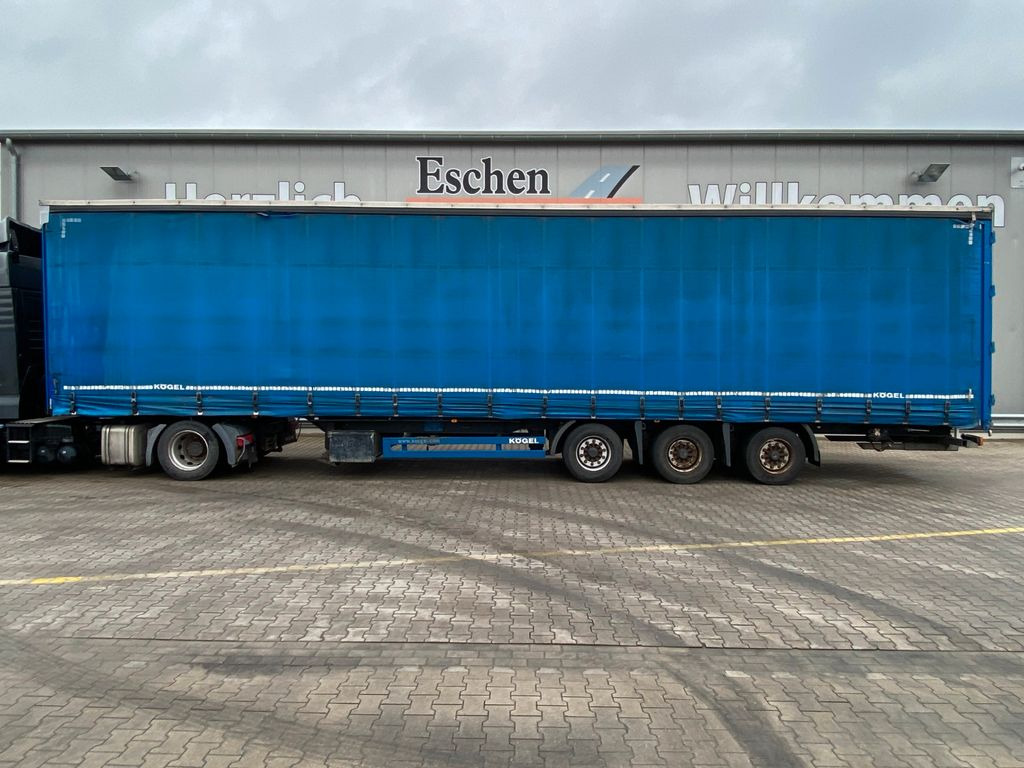 Curtainsider semi-trailer Kögel S24-1 MEGA 99m³|Edscha*Luft-Lift*Schiebegardine