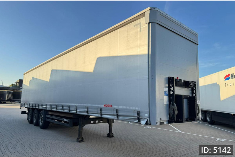 Curtainsider semi-trailer Kögel SN24 / Forklift / NL Trailer