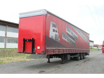 Curtainsider semi-trailer Kögel SN 24, LOWDECK, LIFTING AXLE