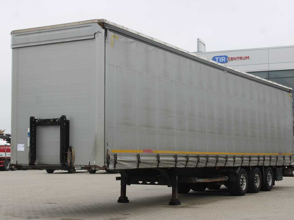 Curtainsider semi-trailer Kögel SN 24, LOWDECK, LIFTING AXLE, MULTILOCK