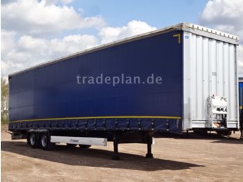 Curtainsider semi-trailer Krone Mega 2 Achser XL + Getränke Liftachse €279.-mtl.