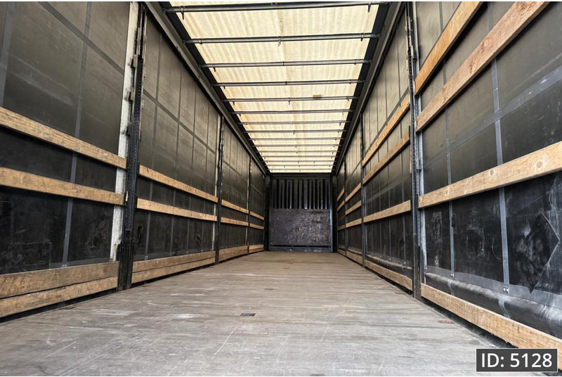 Curtainsider semi-trailer Krone SD / BPW Disk / Palletbox