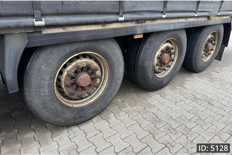 Curtainsider semi-trailer Krone SD / BPW Disk / Palletbox