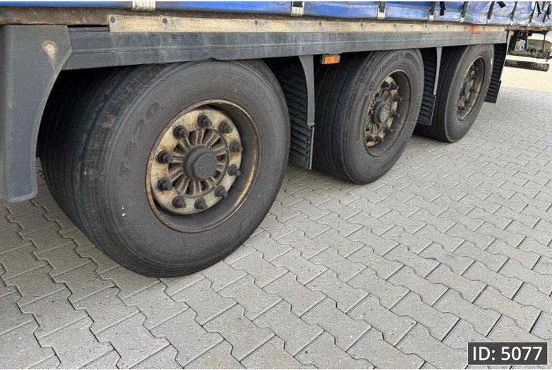 Curtainsider semi-trailer Krone SD / Mega / BPW Disk