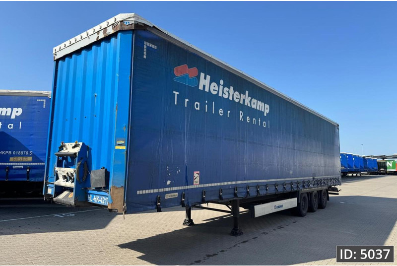 Curtainsider semi-trailer Krone SD / Mega / BPW Disk