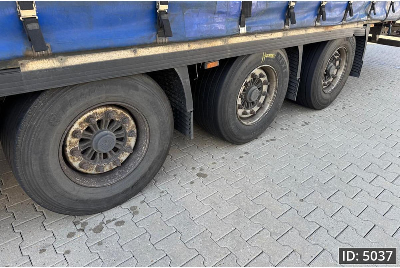 Curtainsider semi-trailer Krone SD / Mega / BPW Disk