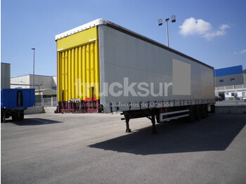 RENAULT SICAL SR-3E-N - curtainsider semi-trailer