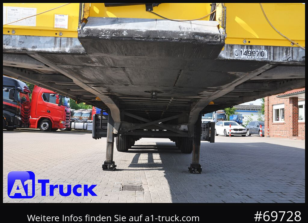 Curtainsider semi-trailer SCHMITZ SD Tautliner, Code XL,VDI 2700, DC 9.5, verzinkt,