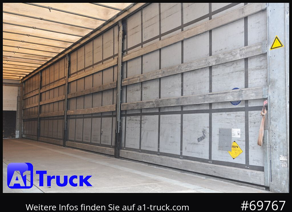 Curtainsider semi-trailer SCHMITZ SD Tautliner, Coil, Code XL,verzinkt, Liftachse, Steckrungen