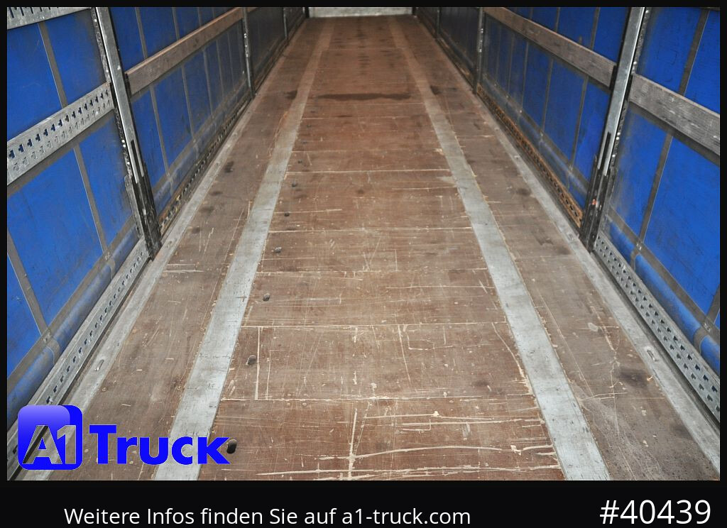 Curtainsider semi-trailer SCHMITZ Tautliner, Code XL, Bahn, verzinkt