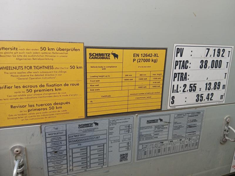 Curtainsider semi-trailer Schmitz Cargobull