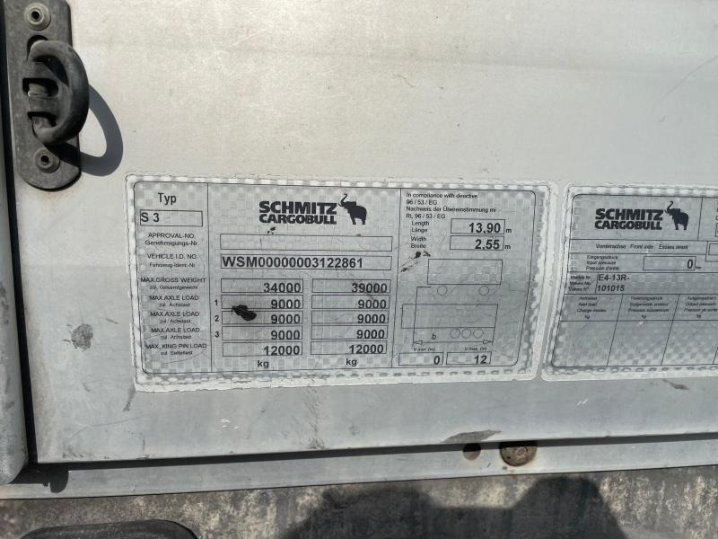 Curtainsider semi-trailer Schmitz Cargobull