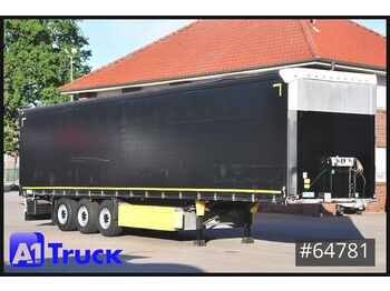 Curtainsider semi-trailer Schmitz Cargobull S01,  HUBDACH, Code XL, Palettenkasten 