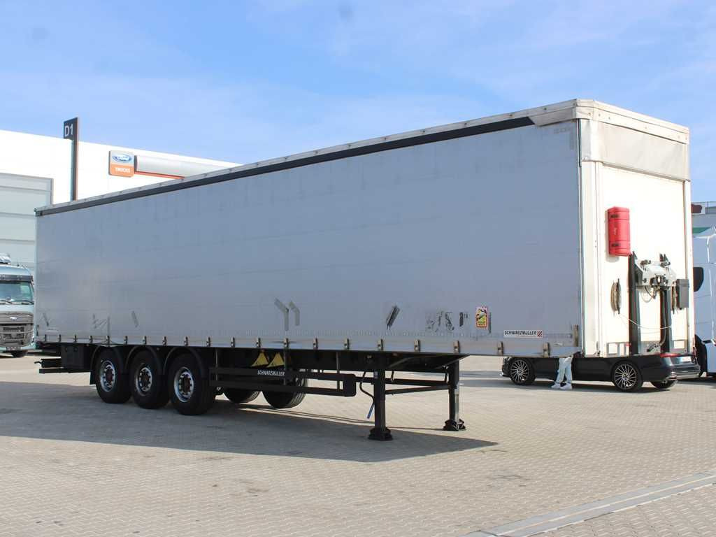 Curtainsider semi-trailer Schwarzmüller SPA 3/E, SAF, MULTILOCK, MULDA, PNEU 80%