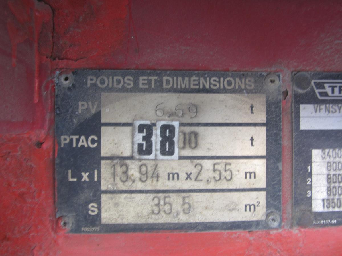 Curtainsider semi-trailer Trailor