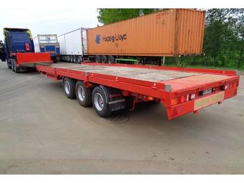 Low loader semi-trailer DAF 3. aks jatkettava: picture 1