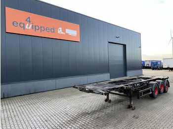 Container transporter/ Swap body semi-trailer DESOT BPW+ discbrakes, 2x Liftaxle: picture 1