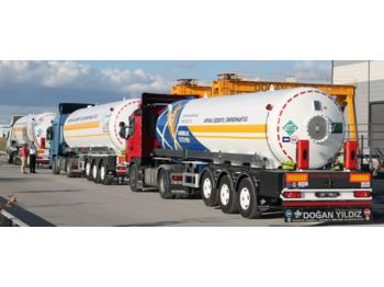 Tank semi-trailer for transportation of gas DOĞAN YILDIZ 32 m3 AMMONIUM TANK TRAILER: picture 1