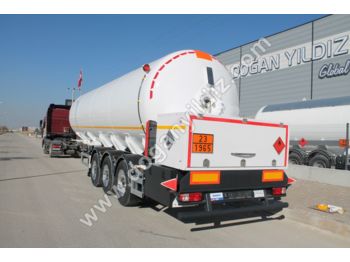 Tank semi-trailer for transportation of gas DOĞAN YILDIZ LPG: picture 1