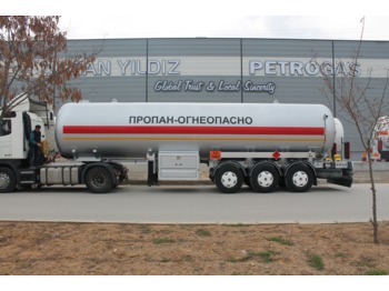Tank semi-trailer for transportation of gas DOĞAN YILDIZ SEMI TRAILER LPG TANK: picture 1