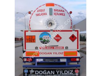 Tank semi-trailer for transportation of gas DOĞAN YILDIZ with FULL SYSTEM: picture 1