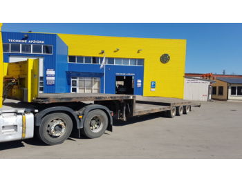 Low loader semi-trailer DON BUR: picture 1