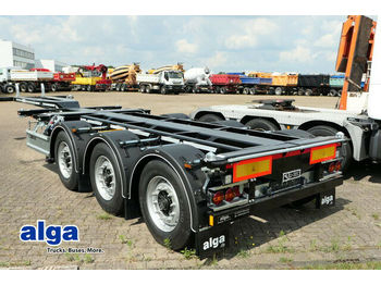 New Container transporter/ Swap body semi-trailer D-TEC FT-LS-S, Flexitrailer, Multi, Container Chassis!: picture 1