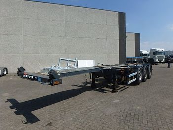 Chassis semi-trailer D-Tec + 20FT - 30FT- 40ft-45ft+ 3 axle + Multifunctional: picture 1