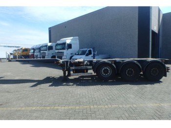 Container transporter/ Swap body semi-trailer D-Tec 20-30-40-45ft + 3 axle + Multifunctional: picture 1