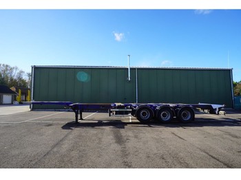 Container transporter/ Swap body semi-trailer D-Tec 3 AXLE MULTI FLEXI CONTAINER TRAILER: picture 1